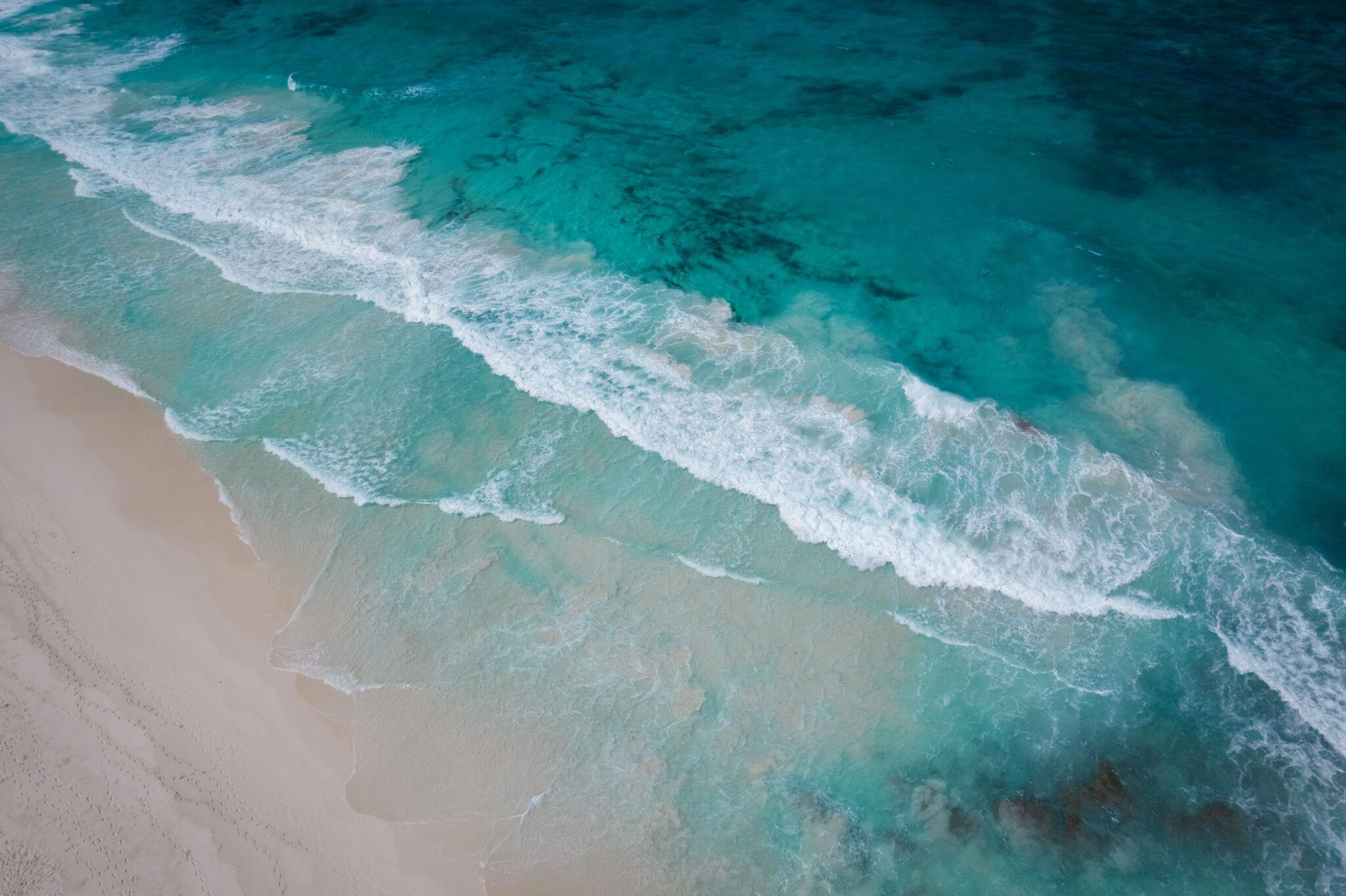 vista aerea de una playa
