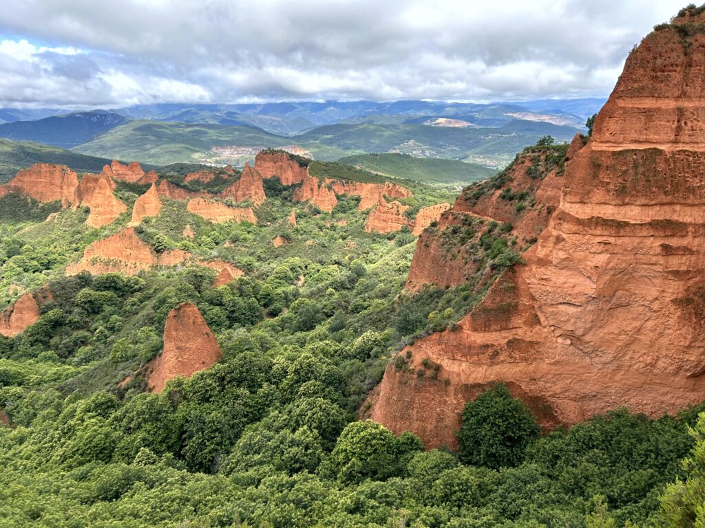 vista de las Médulas